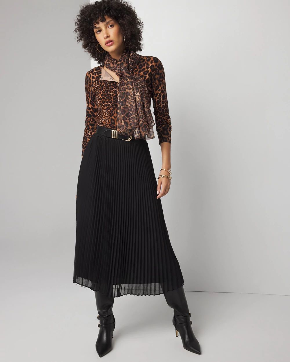 Black and white animal print cardigan hot sale